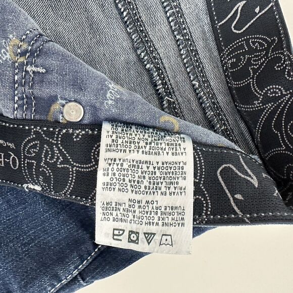 Wrangler Jeans Womens 12 Blue Q-Baby Riding inseam 33 Western Rodeo Cowgirl - Picture 7 of 12